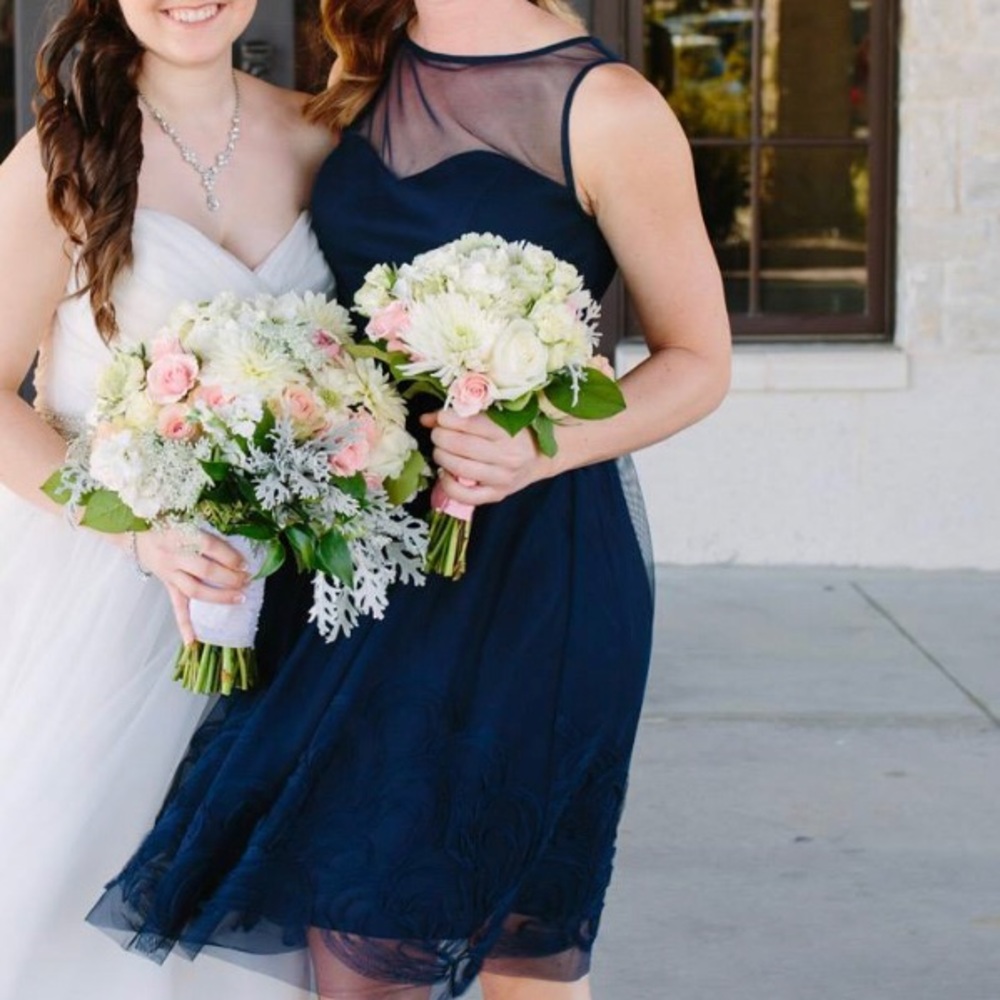 Navy Blue Cocktail/Bridesmaids dress